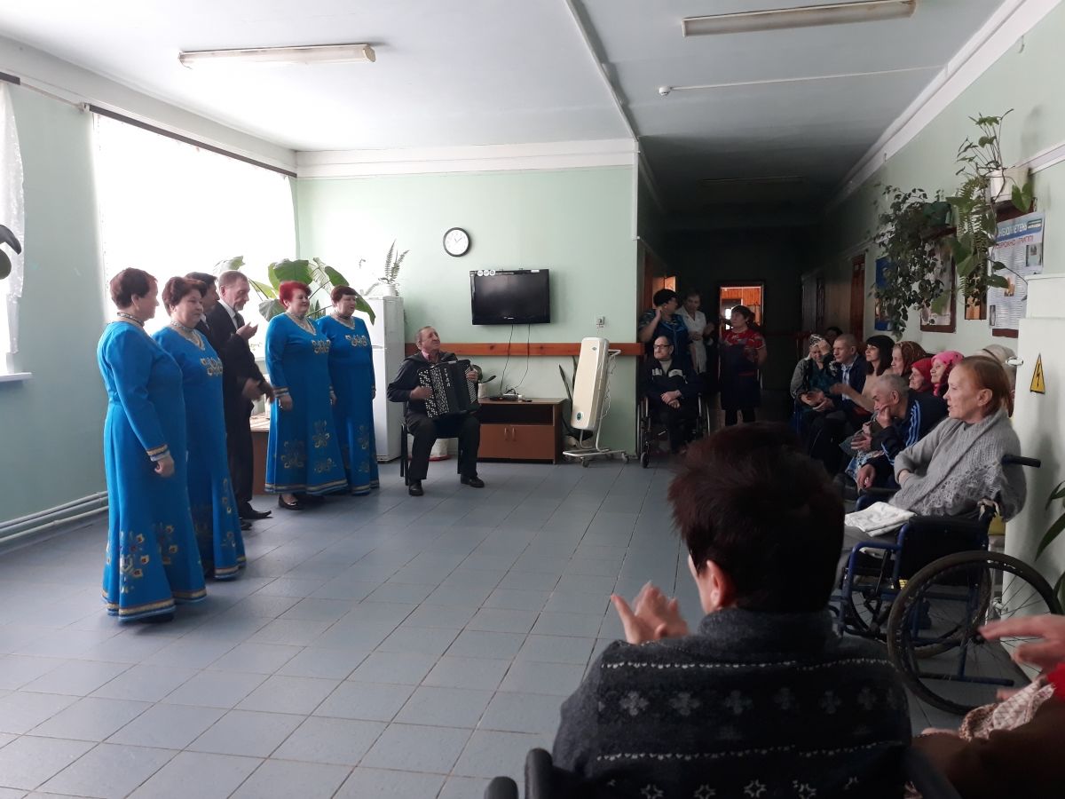 Концерт в "Козловский дом-интернат для престарелых и инвалидов"